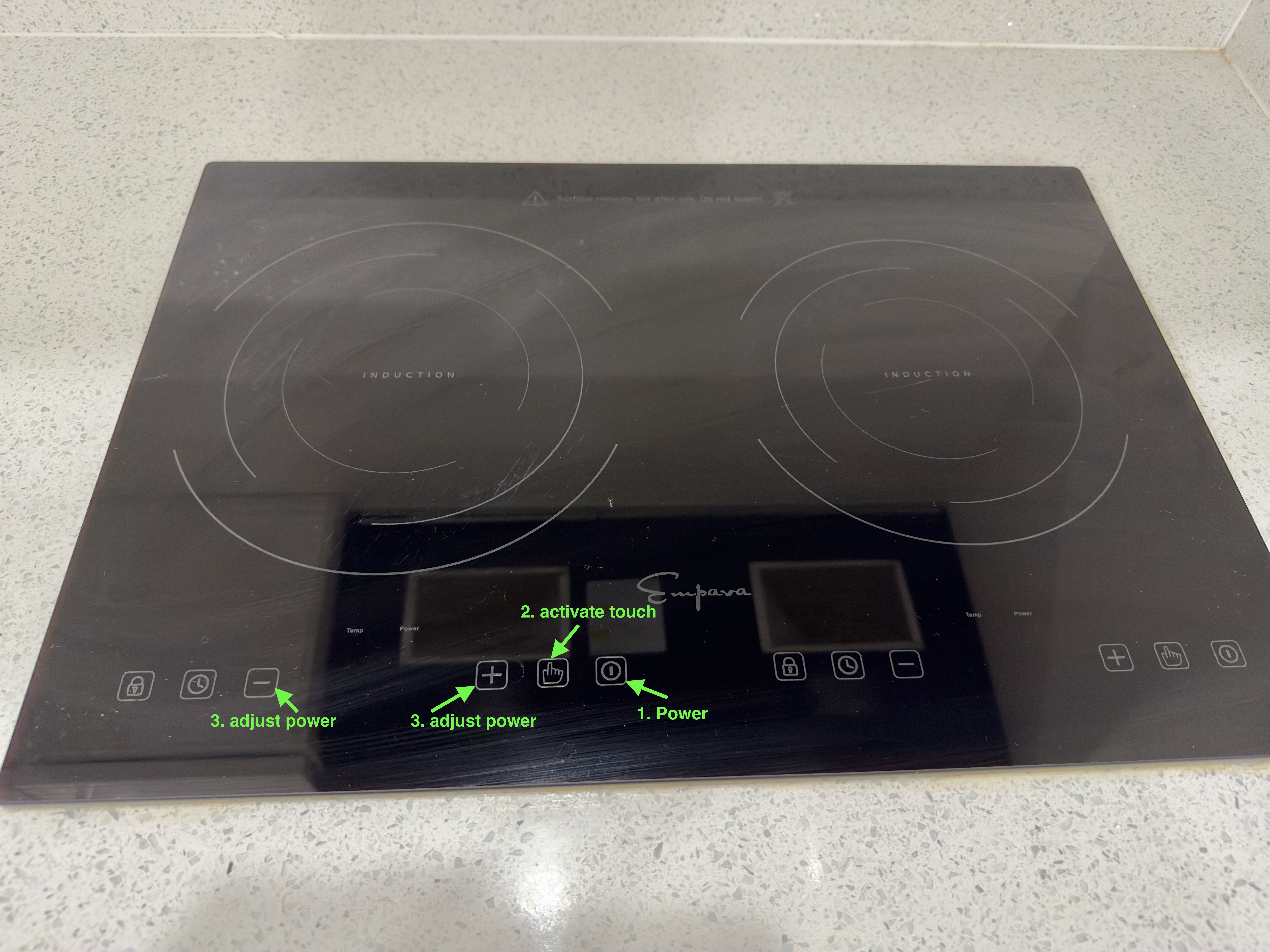 How to turn on the stove